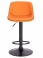 Стул барный Everprof Smile Black Экокожа Оранжевый - 3